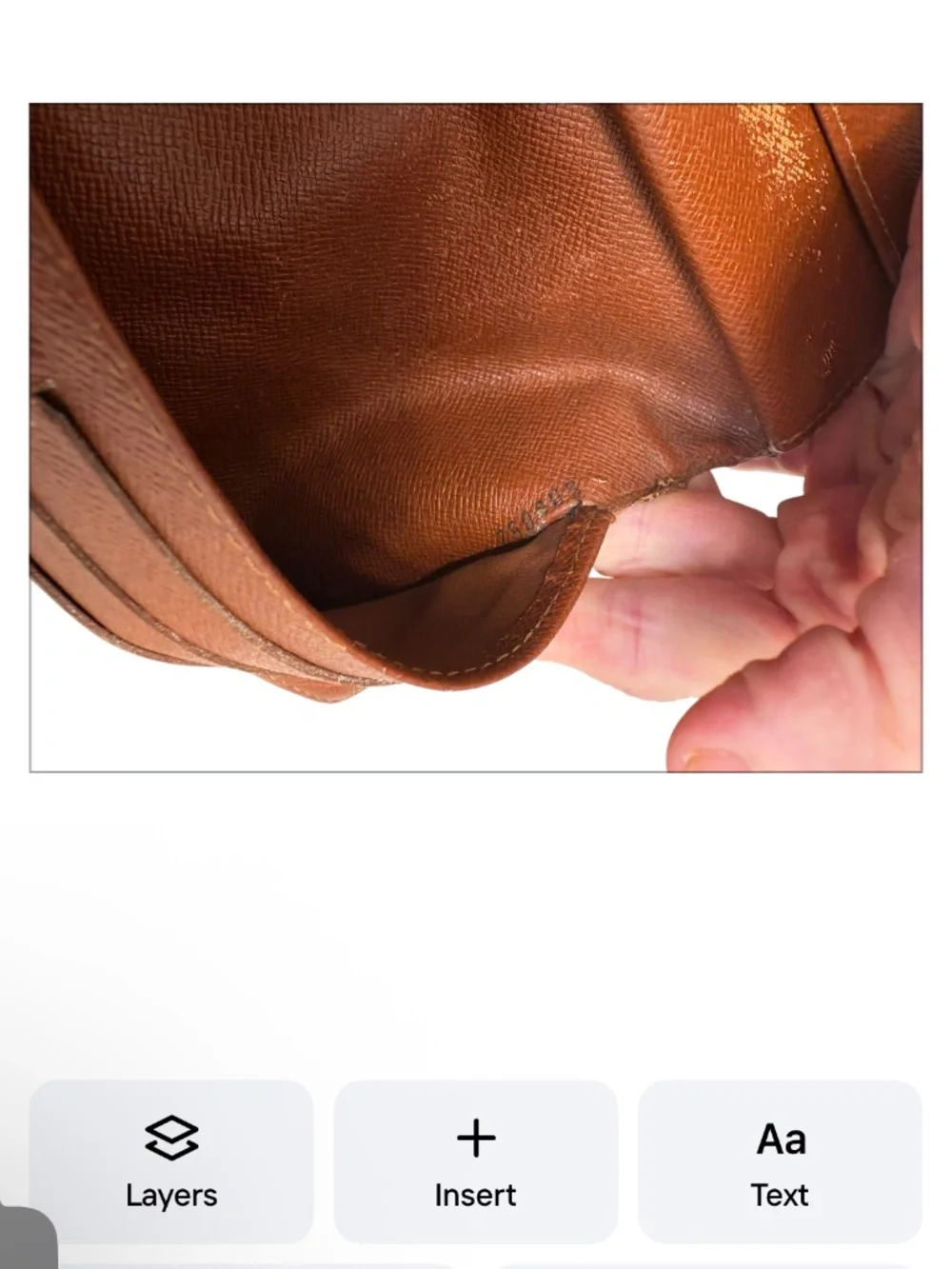 Louis Vuitton Sarah monogram vintage wallet